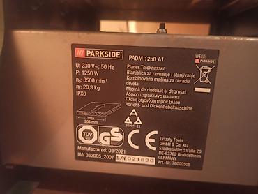 gedora za lambda sondu: Skoro nov abrihter-diht PARKSIDE. Snaga 1,25kW  8500°/min, širina — 9