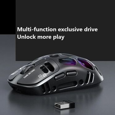 Mauslar: T-WOLF X3 Gaming mouse ●sensor: Paw 3311 ●Qoşulma: Type-C, 2.4G -da lalafo.az — 6 Mauslar: T-WOLF X3 Gaming mouse ●sensor: Paw 3311 ●Qoşulma: Type-C, 2.4G — 6