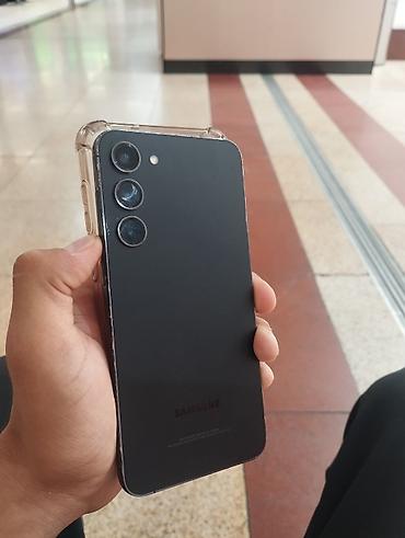 Samsung Galaxy S23 Plus, Б/у, 256 ГБ, цвет - Черный