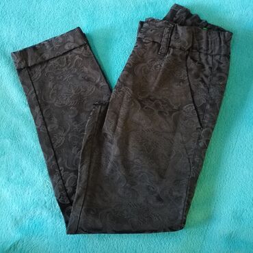 Pantalone: Benetton pantalone satenske za devojčice Veličina 6-7god 120 cm Imaju — 3