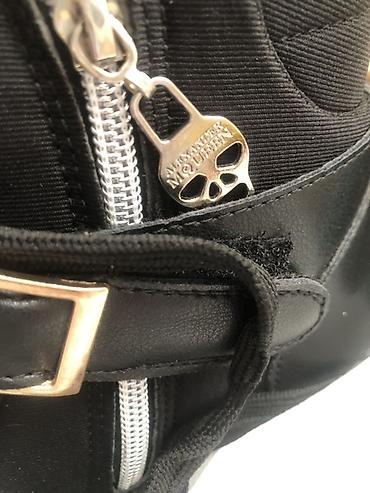 кожаный портфель мужской: Ботинки, 41, 41.5, 42, Alexander McQueen, Новый, цвет - Черный, Самовывоз — 6