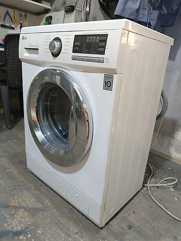 qapi matoru: Paltaryuyan maşın LG, 6 kq, İşlənmiş, Avtomat, Qurutma var, Ödənişli çatdırılma — 3