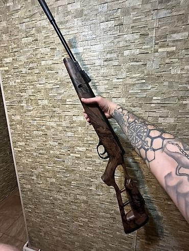 glock 17 oyuncaq: Orginal Hatsan STRiKER EGDE kamuflyaj yayli piston tufengi. Uzunluq — 5