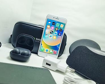 Apple iPhone: IPhone 8, Б/у, 64 ГБ, Белый, Кабель, 100 % — 11