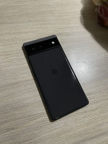 телефоны буу: Google Pixel 6, Колдонулган, 128 ГБ, түсү - Кара