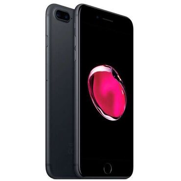 Apple iPhone: IPhone 7 Plus, Б/у, 128 ГБ, Черный, Зарядное устройство, Чехол