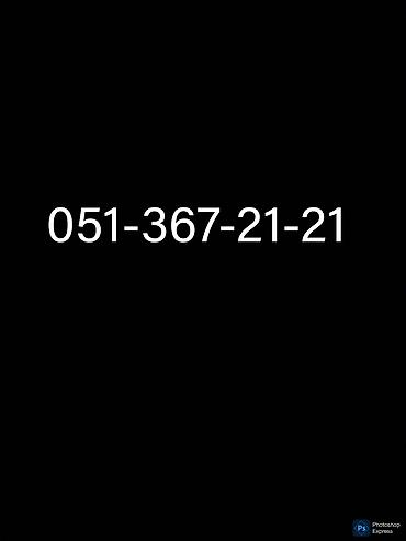 sim kredit: VIP nömrə satılır: 051-367-21-21 Xüsusiyyətlər: - yadda qalan — 1