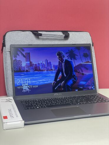 клавиатуры для ноутбука: Ноутбук, Asus, 8 ГБ ОЗУ, Intel Core i3, 15.6 ", Б/у, Для несложных задач, память SSD