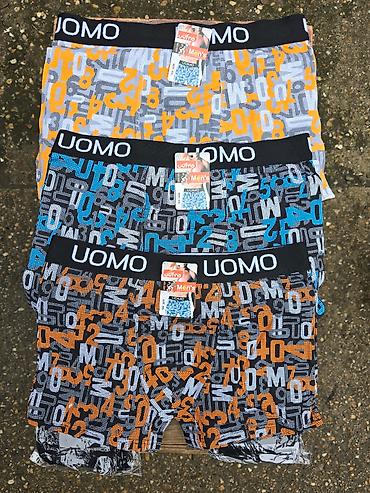 Čarape i donji veš: Bokserice xl,2xl 3xl sa dva lica 95%pamuk,5%elastina Iznutra bele — 3