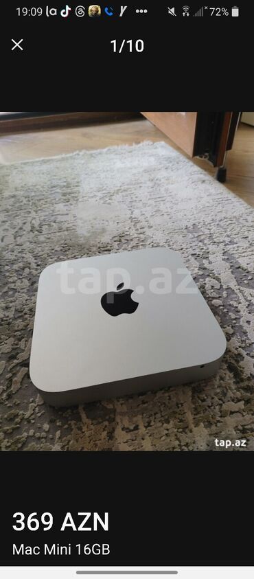 Masaüstü kompüterlər və iş stansiyaları: Mac Mini İ7 Proccesor 16 GB RAM 2 TB yaddas ideal veziyetde Mouse