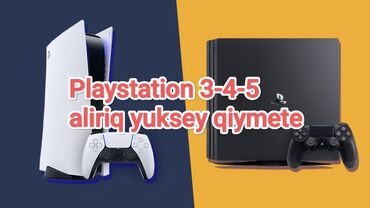 plestesn: Playstation 3-4-5 aliriq yuksey qiymete