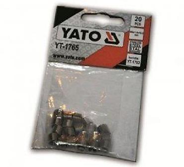 Ostali pribor i dodaci za alate: YATO umetci za navoj – set 20 kom - Model: YT-1765 - Dimenzija: M6 x — 9