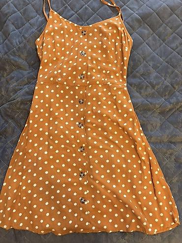 espadril: Polka nöqtəli yay donu - Rəng: isti karamel/qəhvəyi fon üzərində — 1