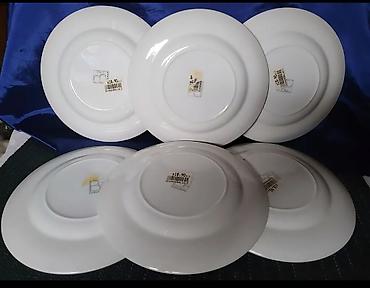 Kuhinjski setovi: Tanjiri engleski 1950 do 1970god.Barratts Staffordshire. Engleski — 2