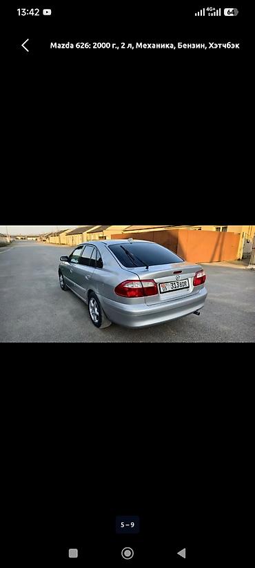 mers 814: Mazda 626: 2000 г., 2 л, Механика, Бензин, Хэтчбэк — 1