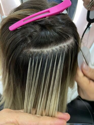 Парикмахеры: Наращивание натуральных волос — от 15 000 с. Сейчас действует — 12