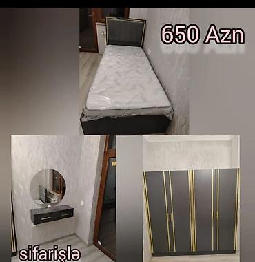 yataq tək: Modern tək nəfərlik yataq dəsti – 650 AZN Dəst tərkibi: - Tək — 1