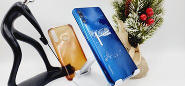 huawei все модели смартфонов: Huawei Y9 Prime, Б/у, 128 ГБ, цвет - Синий, 2 SIM