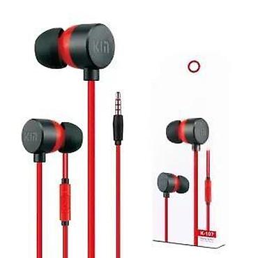 Slušalice: Slusalice sa mikrofonom K-107 NOVO. Opis proizvoda: Kin handsfree — 12