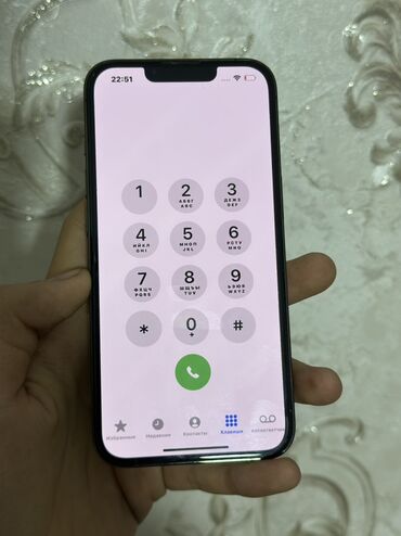 Apple iPhone: IPhone 13 Pro, Б/у, 128 ГБ, Alpine Green, Защитное стекло, 81 % — 9