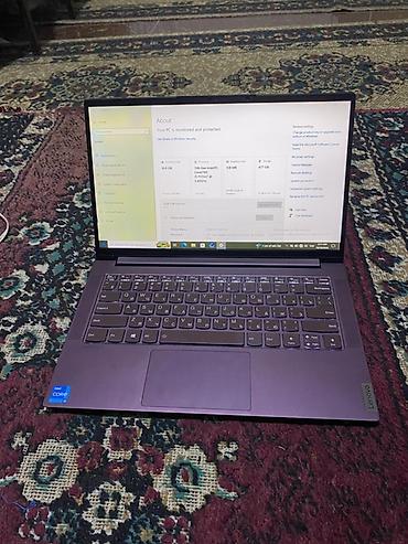 iki: Lenovo Yoga noutbuk - Rəng: bənövşəyi/alüminium gövdə - Ekran: Nazik — 3