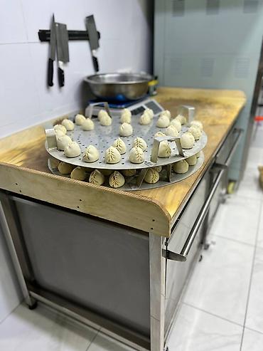 Другое оборудование для кафе, ресторанов: Вытяжка промышленная, стол из нержавейки, мойка, котломойка, стеллаж — 23