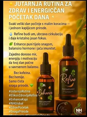 Suplementi: NH Global – Refine kapi (prirodni suplement) Opis: - Biljne kapi sa — 4