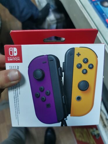 Oyun diskləri və kartricləri: Nintendo switch Joy con violet