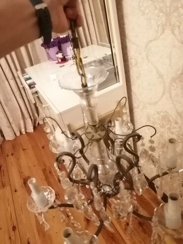 светодиодная лента купить в баку: Çılçıraq, 8 lampa, Xrustal