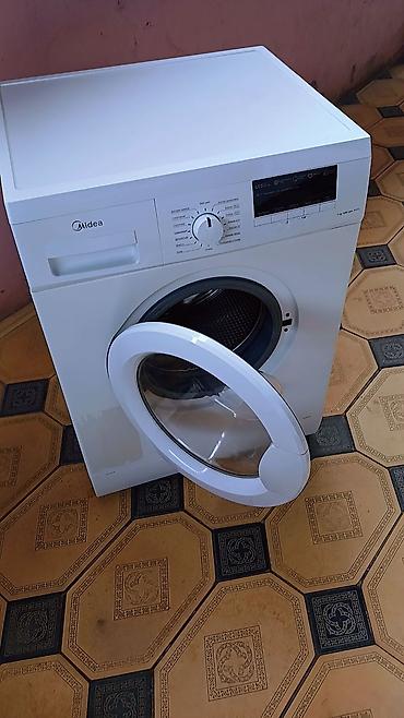 sure dispenser: Paltaryuyan maşın Midea, 7 kq, İşlənmiş, Avtomat, Qurutma var — 1