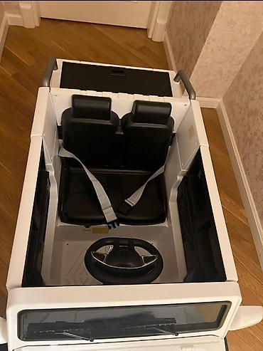 traktor satisi type 1: Uşaqlar üçün elektrikli minik maşını – ağ rəng, Mercedes G-Class — 2