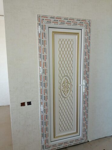 Qapıların təmiri: Plastik Naxışlı Hamam Qapıları — 8