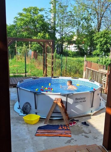 рояль цена: 🏊‍♂️ Большой каркасный бассейн Bestway 3.05 x 76 см 💧 Идеален для всей