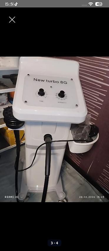 mini generator satışı: New Turbo 8G – saç salonları üçün buxar-generator/ozonlu saç steamer — 3