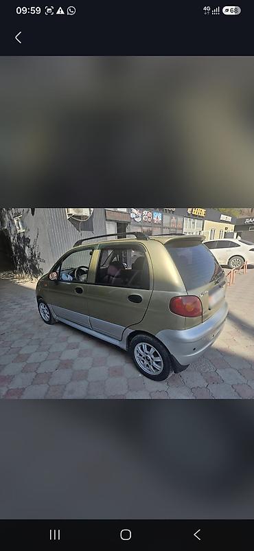 кия магентис: Daewoo Matiz: 2008 г., 1 л, Механика, Бензин, Хэтчбэк — 5