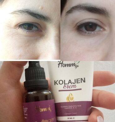 ideal tonal krem qiymetleri: Kolejen krem və serum. Botoksa son.!👍