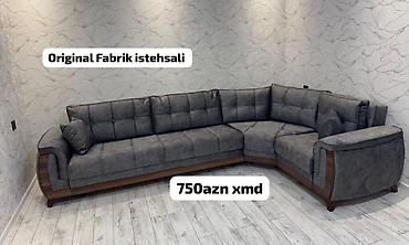 Original fabrik istehsalı künc divan - L şəkilli künc konstruktsiya