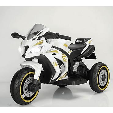stvari u pernici: Motor NINJA 2.0 – Veliki dečiji motor na akumulator, 3 točka, 12V — 1