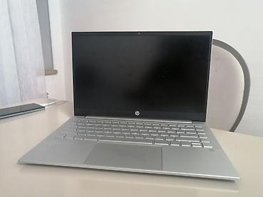 HP: HP pavilion noutbuk – nazik və yüngül alüminium gövdə, gümüşü rəng. - — 3