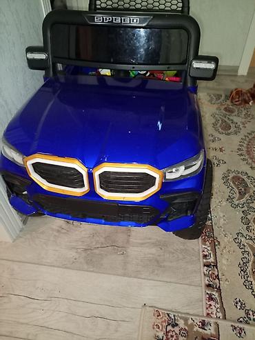 Uşaq üçün elektrik maşınları: Uşaq üçün elektrikli minik avtomobili – mavi rəng Xüsusiyyətlər: - — 5