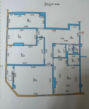 ipoteka evler 2018: 4 комнаты, 145 м², Элитка, 3 этаж, Евроремонт