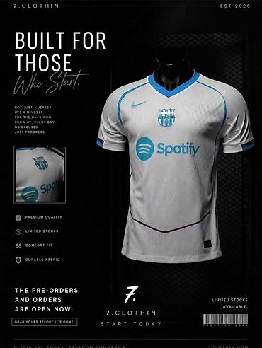 xonca bezemek: Məhsul: Futbol köynəyi – FCB (Spotify sponsorlu), Nike loqolu Təsvir — 1