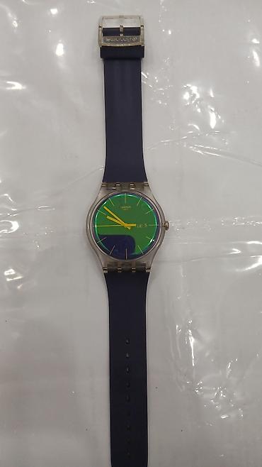 klassik saatlar: İşlənmiş, Qol saatı, Swatch, rəng - Bənövşəyi — 1