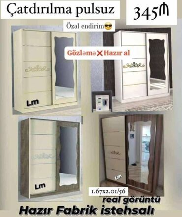 Masa və oturacaq dəstləri: Kupe, Dolab-asılqan