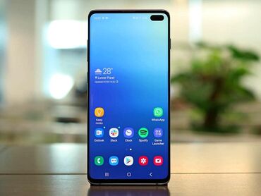 samsung s10 irsad: Samsung Galaxy S10 Plus, 128 GB, rəng - Qara, İki sim kartlı