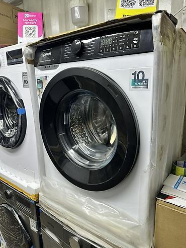 49: Стиральная машина автомат, Новый, Gorenje, До 8 кг, Фронтальная, Рассрочка — 2