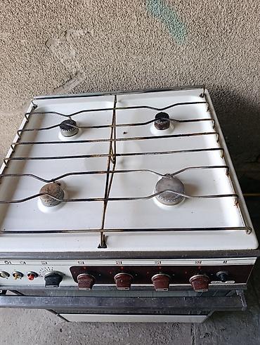 распашив: Газовая печь, Б/у, Напольная, цвет - Бежевый, Полная оплата — 2