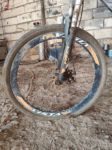strim velosiped 29: MTB velosiped – 26” təkərlər, amortizatorlu ön çəngəl, disk əyləclər — 7