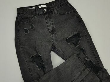 jeansowe spódnice czarne: Джинси, Pull and Bear, M, стан - Хороший