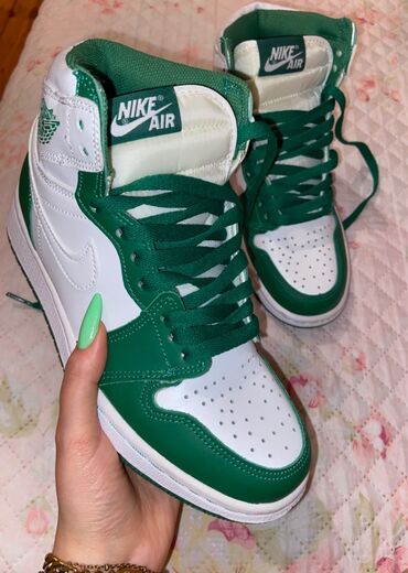 Женская обувь: Размер: 36, цвет - Зеленый, Новый
